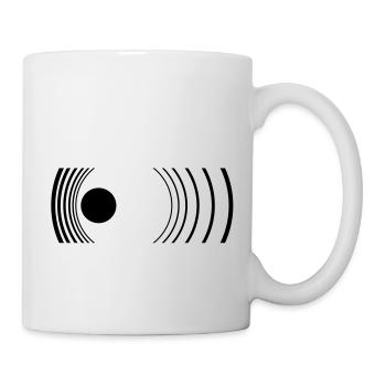 doppler effect - Mug blanc - blanc - Droite