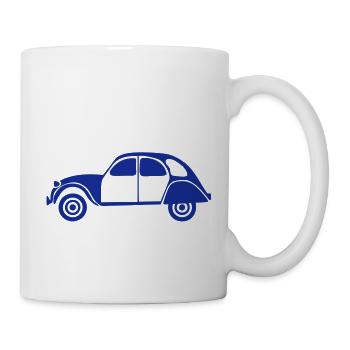 old car vieille9 dodoche - Mug - white - Right