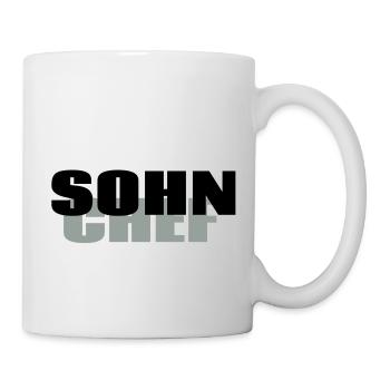 Sohn Chef - Tasse - Weiß - Rechts