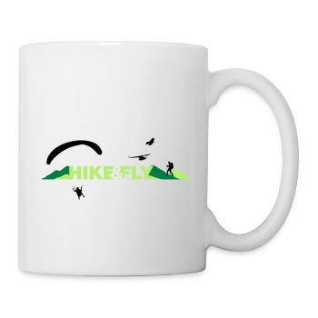 Hike Fly - Tasse - Weiß - Rechts