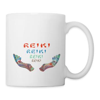 reiki reiki reiki e 72 - Tasse - Weiß - Rechts