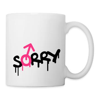 Sorry Gay - Mug blanc - blanc - Droite