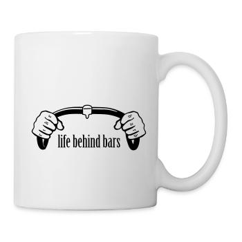 Fahrrad Bars - Tasse - Weiß - Rechts