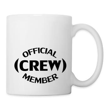 Crew Member - Mug blanc - blanc - Droite