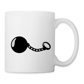 Prison Ball - Tasse - Weiß - Rechts