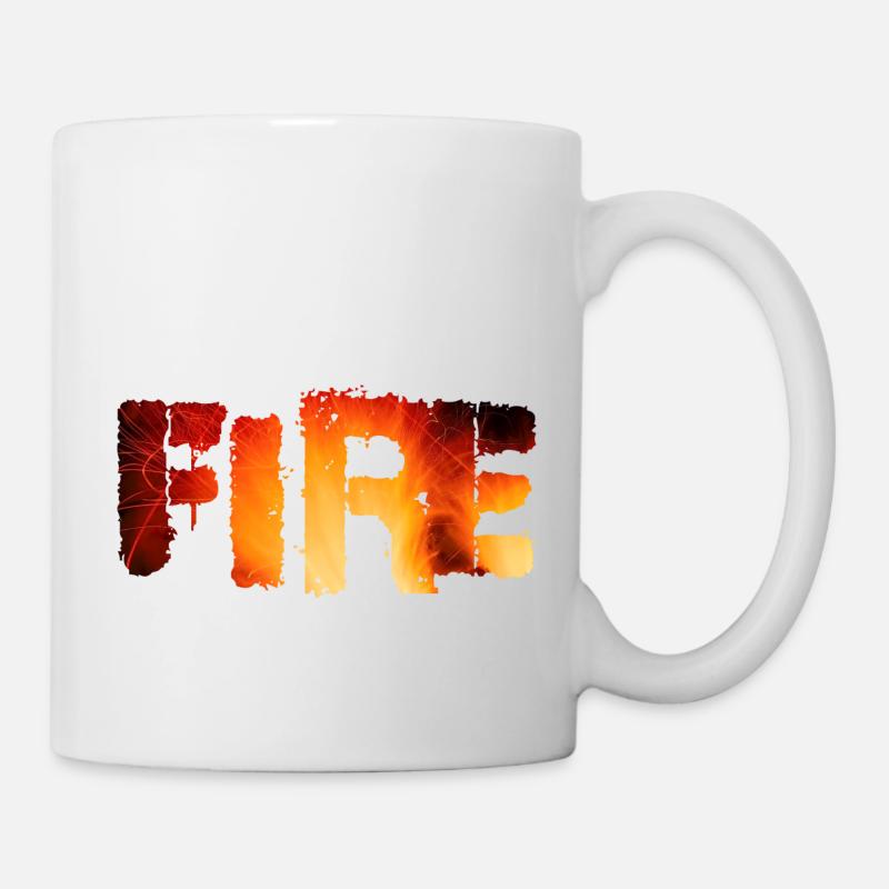FIRE - Mug - white