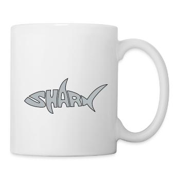 Shark, shark, fish, marine animal, danger - Mug - white - Right