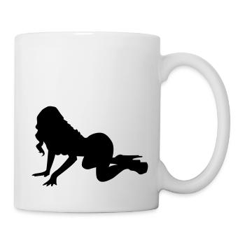 20 pin up - Tasse - Weiß - Rechts