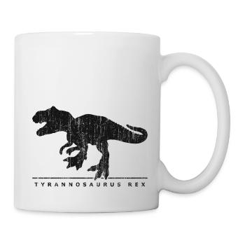 Dinosaurier: T-Rex (in die Jahre gekommen) - Mug - white - Right