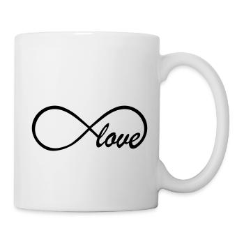 Love Infinity Swag - Tasse - Weiß - Rechts