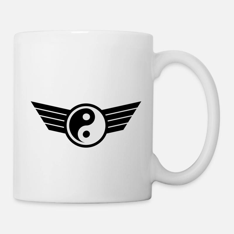Yin Yang - Mug blanc - blanc
