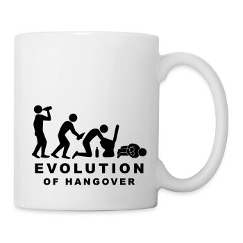 Evolution Hangover - Mug - white - Right