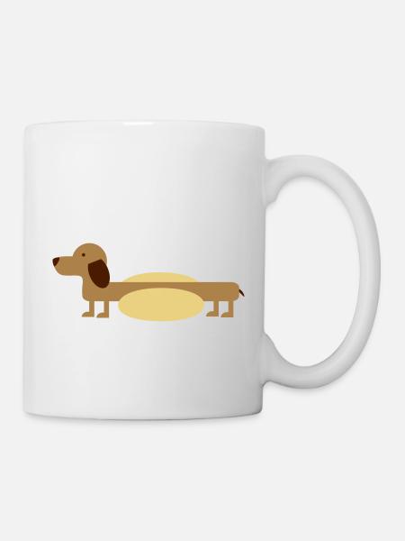 Hot-Dog - Tasse - Weiß