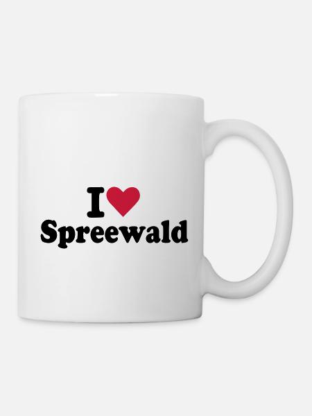 Spreewald - Tasse - Weiß