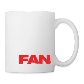 Fan - Tasse - Weiß - Rechts