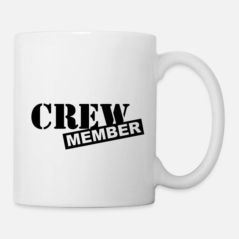 Crew Member - Mug blanc - blanc