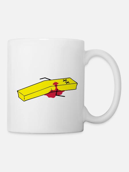 Pommes - Tasse - Weiß