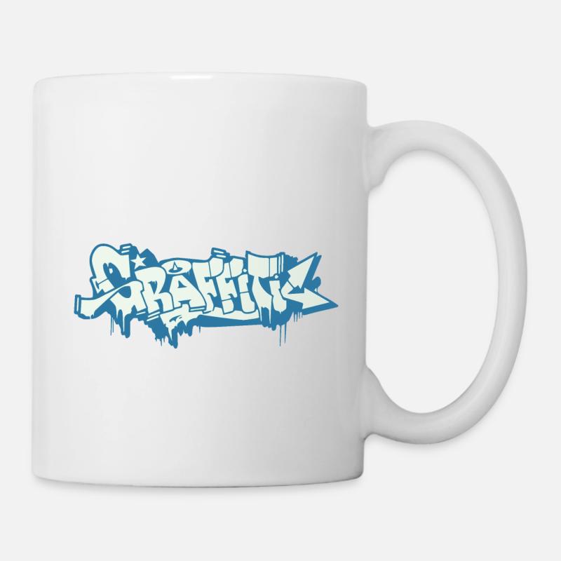 GRAFFITI - Tasse - Weiß