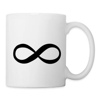 unendlich - Tasse - Weiß - Rechts