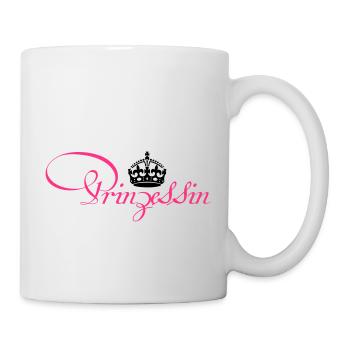 Princess with crown - Mug - white - Right