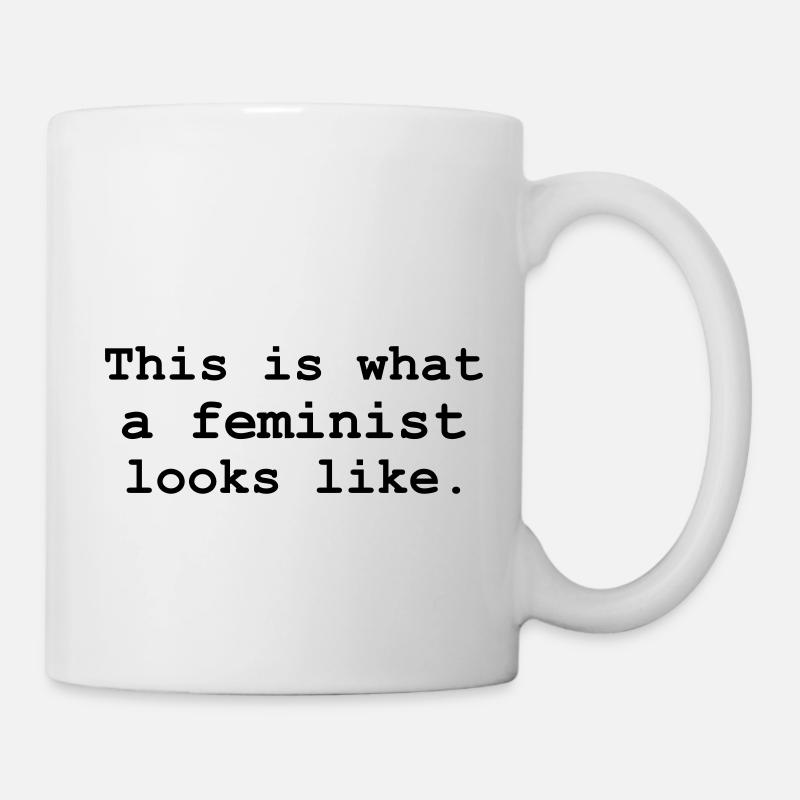 This is what a feminist looks like. - Mug - white