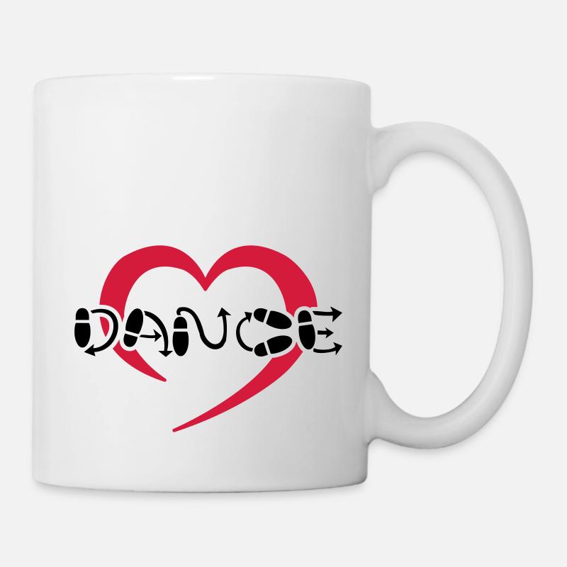 Hearty Dance - Tasse - Weiß
