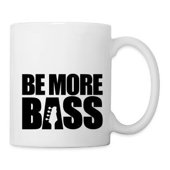 be more bass - Mug - white - Right