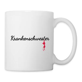 Infirmière - Mug blanc - blanc - Droite