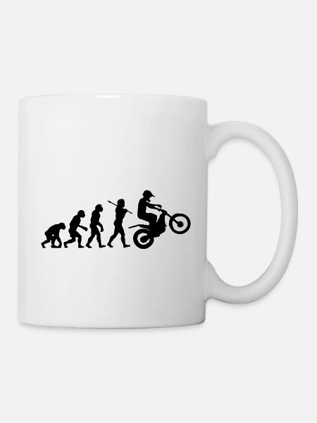 trials bike evolution 01 - Mug - white