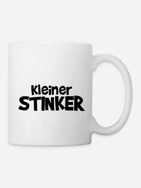 kleiner Stinker - Tasse - Weiß