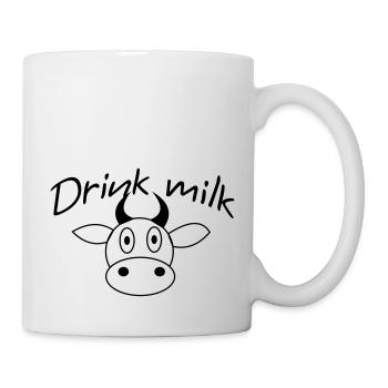 drink milk - Tasse - Weiß - Rechts