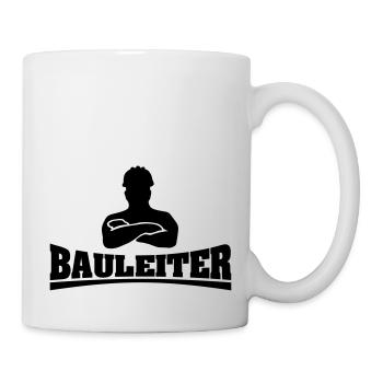 bauleiter3_mit_chef - Tasse - Weiß - Rechts