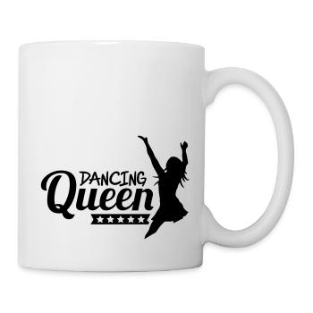 dancing_queen_f1 - Mug blanc - blanc - Droite