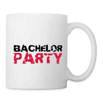 Bachelor Party Stempel Design - Mug - white - Right