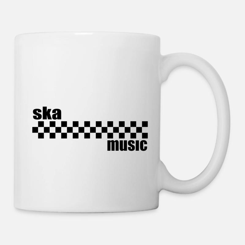 ska music - Mug blanc - blanc