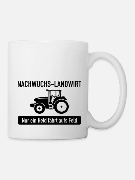 Nachwuchslandwirt - Tasse - Weiß