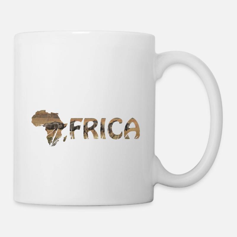 Africanlove - Tasse - Weiß