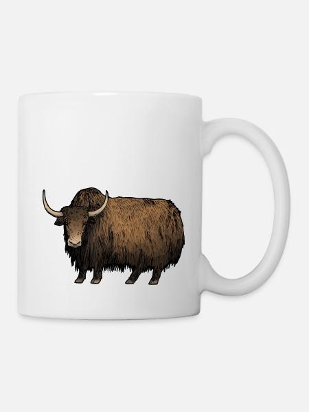 Yack / Yak 02 - Mug blanc - blanc