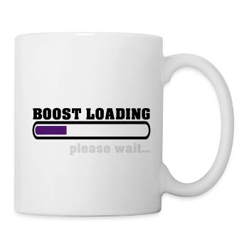 Boost Loading Please Wait - Tasse - Weiß - Rechts