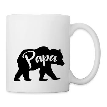Papa Père Bear - Mug blanc - blanc - Droite