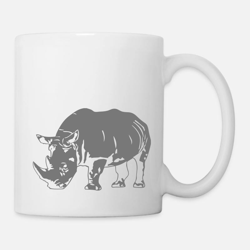Rhino - Mug blanc - blanc