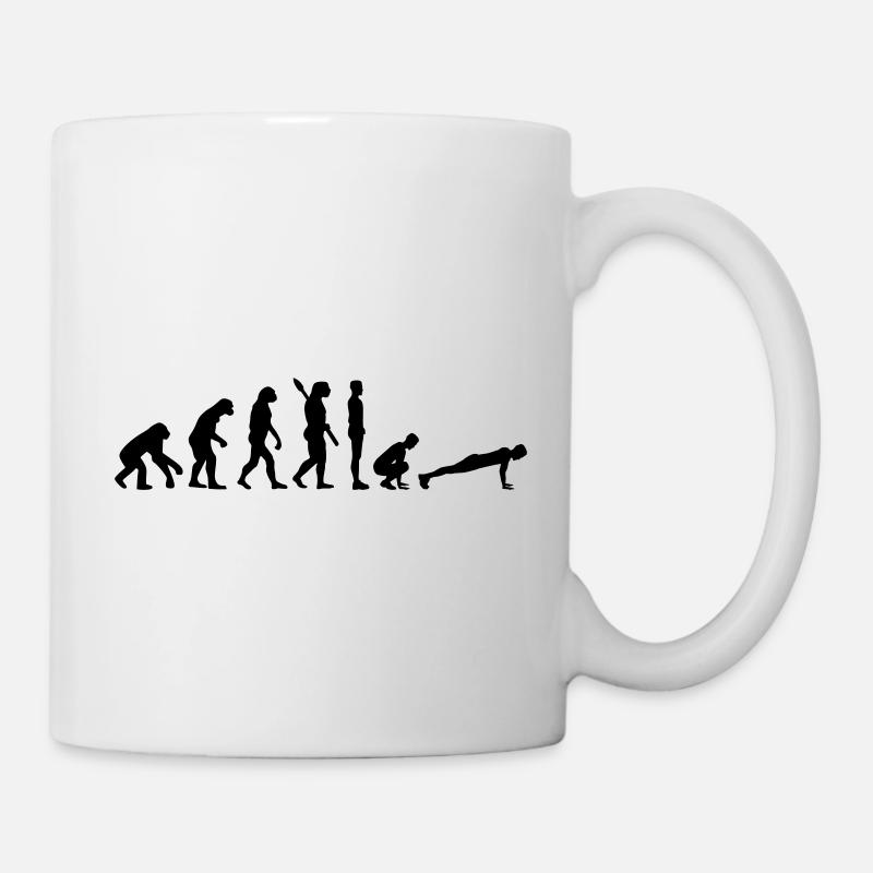 Burpees - Tasse - Weiß