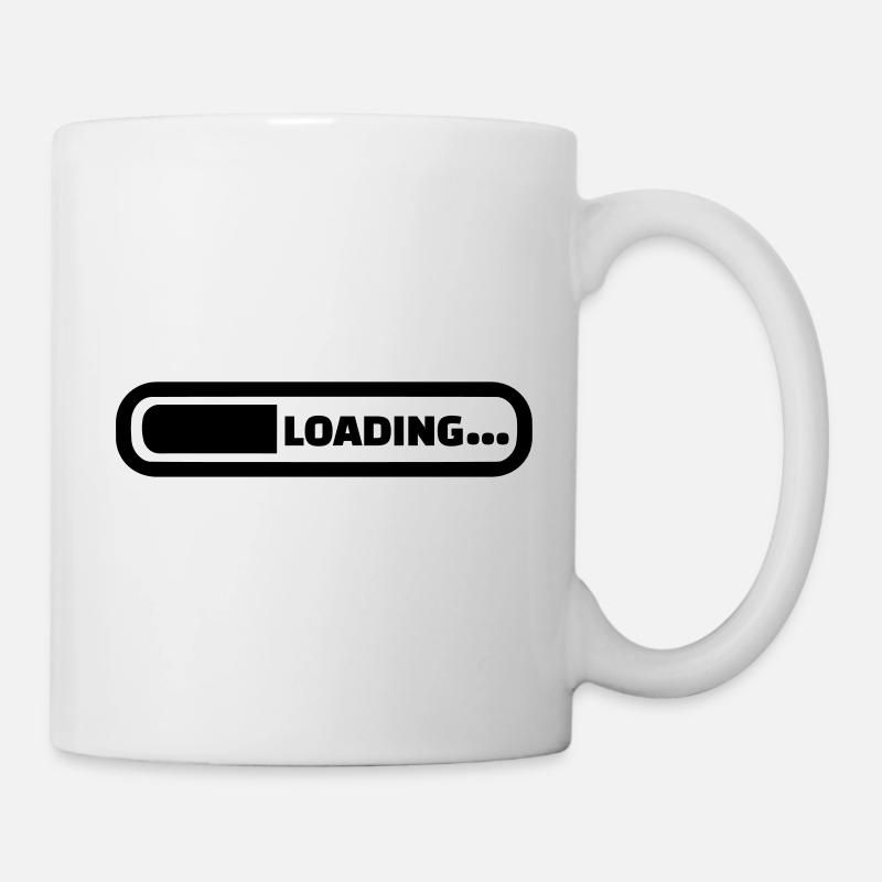 Loading - Mug blanc - blanc