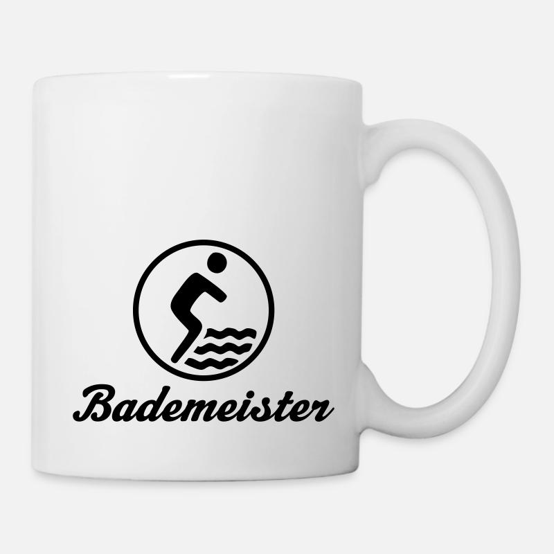 Bademeister 3 - Tasse - Weiß