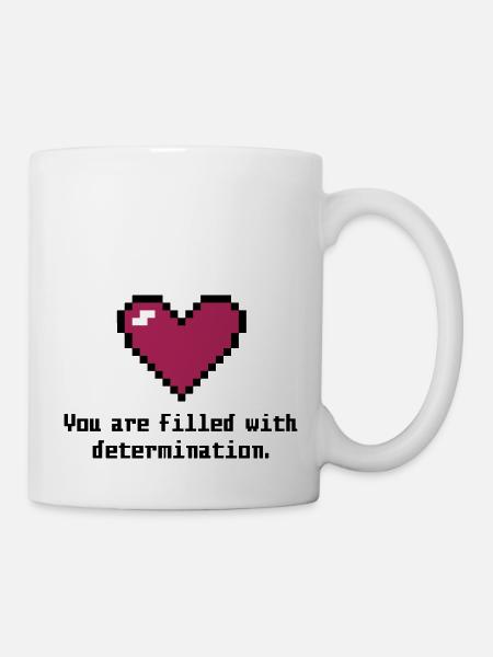 determination - Mug - white