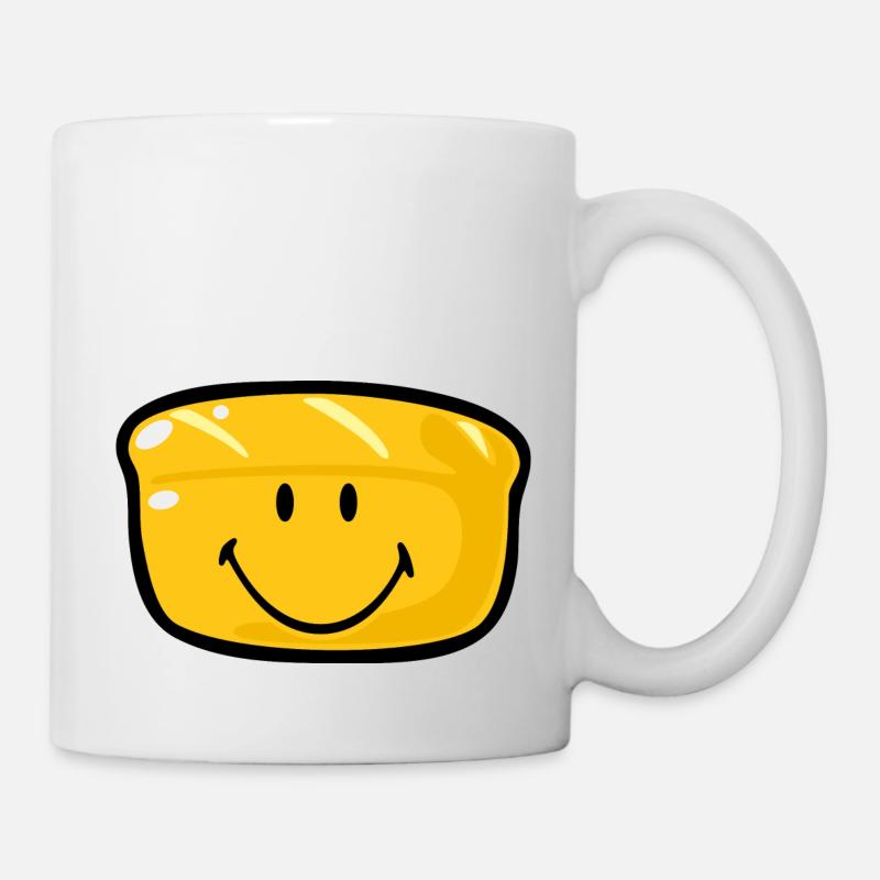 Smiley Bread - Tasse - Weiß