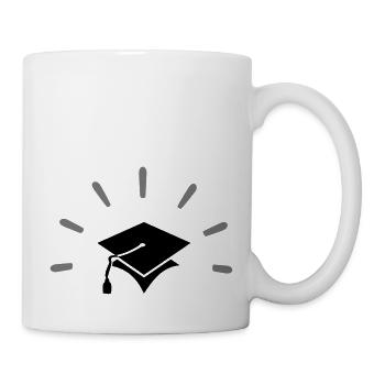 Academic Hat / Scholar Hat Class of (b 2c) - Mug - white - Right
