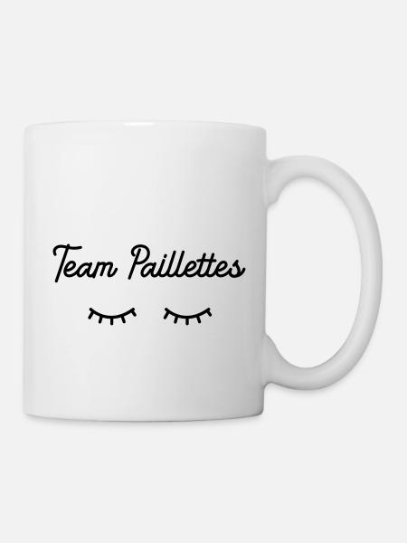 Team glitter - Mug - white