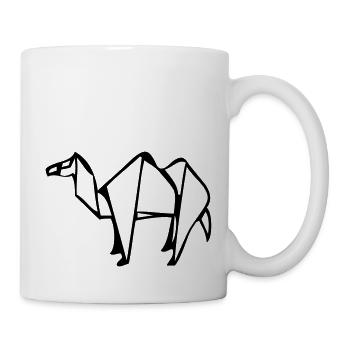 kamel_origami_01 - Mug - white - Right