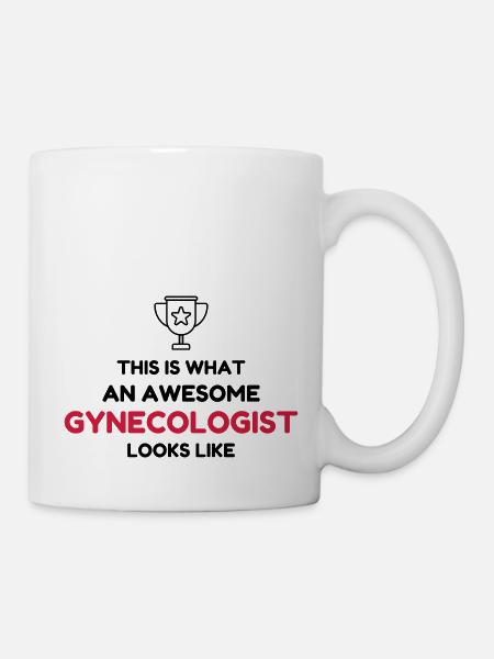 docteur / médecin / gynécologue / gynécologie - Mug blanc - blanc